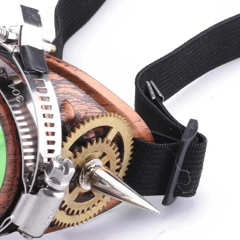Vue 4 — Lunettes Monocle Steampunk