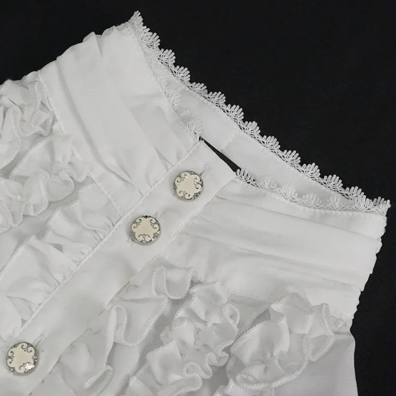 Vue 9 — Blouse Victorienne Femme