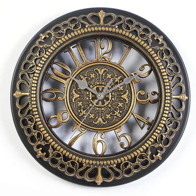 Vue 4 — Horloge Steampunk Ronde Ancienne