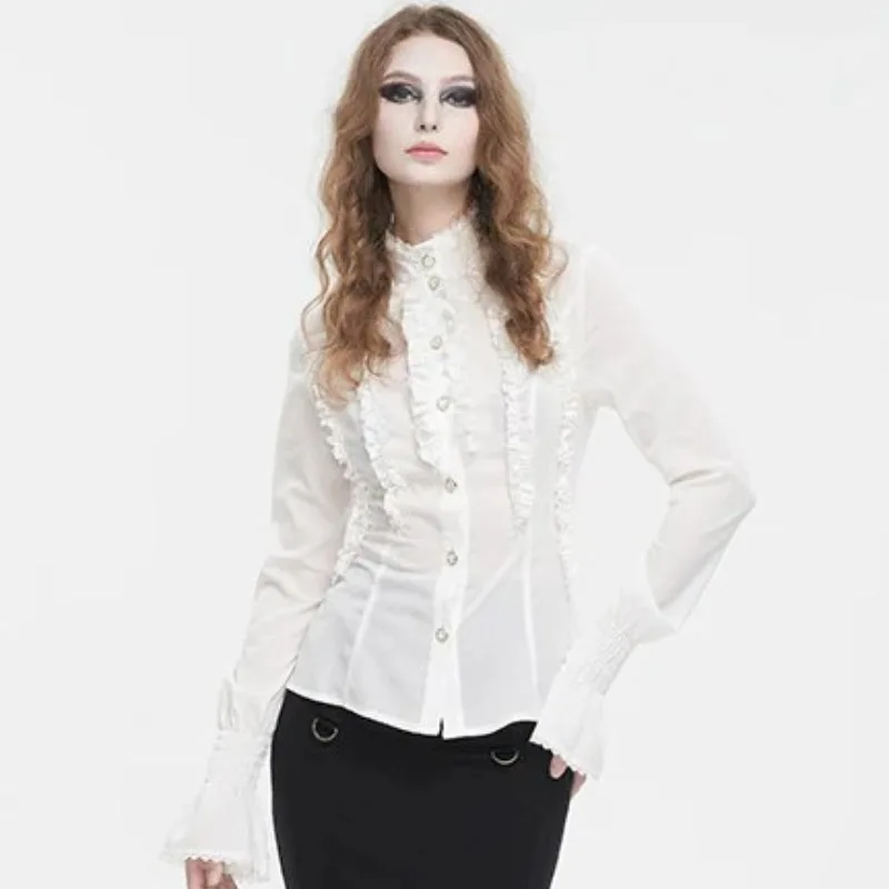 Vue 2 — Blouse Victorienne Femme