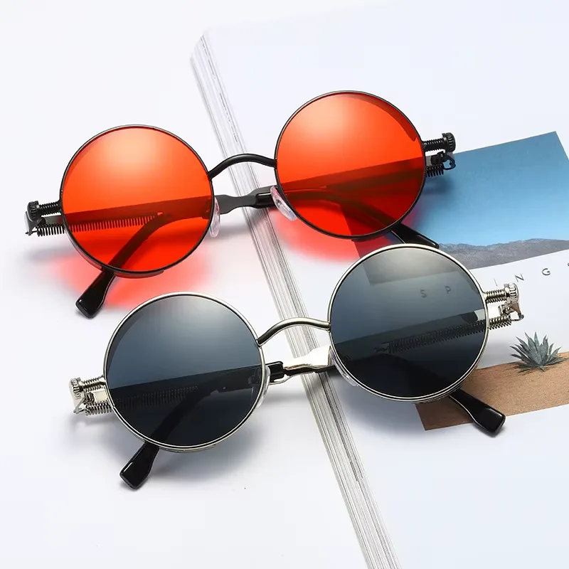 Vue 8 — Lunettes de Soleil Steampunk Vintage