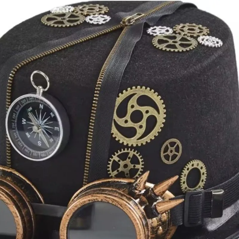 Vue 6 — Chapeau Steampunk Révolutionnaire