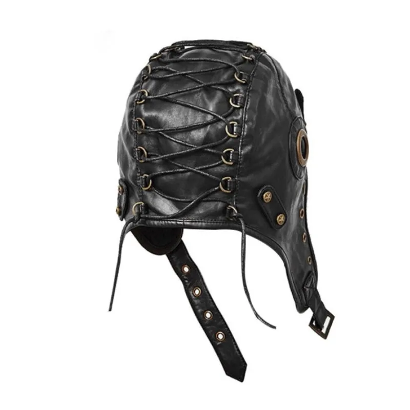 Vue 8 — Chapeau Steampunk Aviateur