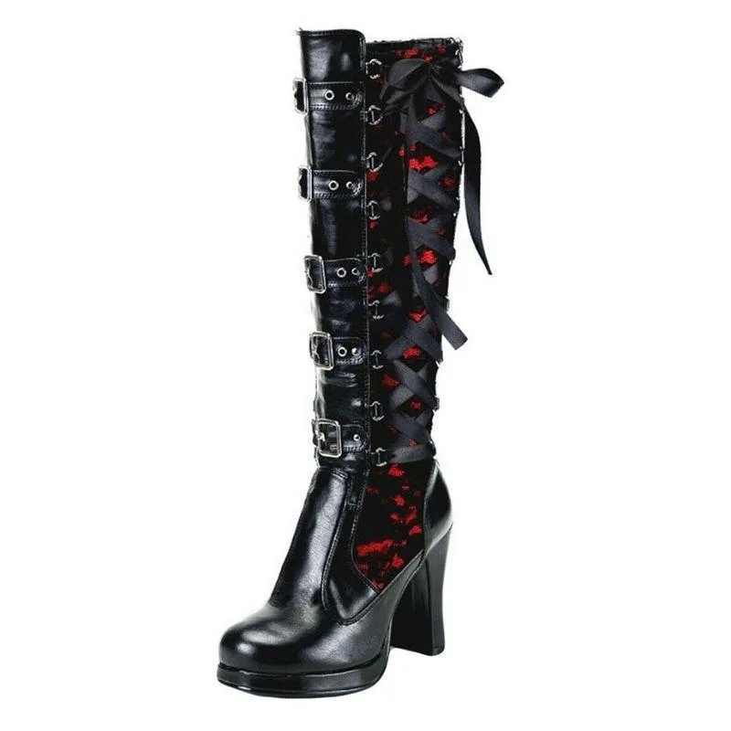Vue 6 — Bottes Steampunk Gothique