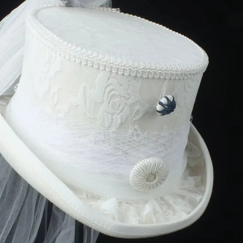 Vue 5 — Chapeau Steampunk Mariée