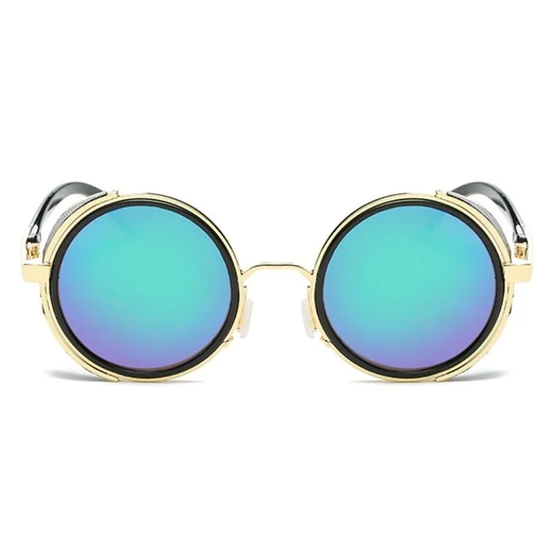 Vue 10 — Lunettes de Soleil Rondes Rétros