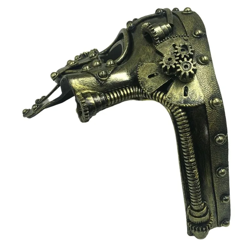 Vue 4 — Masque Vénitien Steampunk