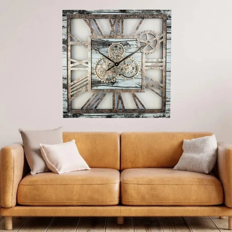 Vue 6 — Grande Horloge Steampunk