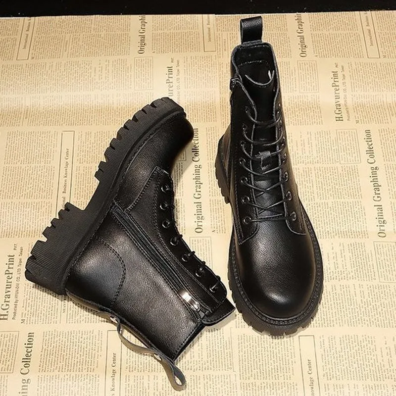 Vue 4 — Bottines Femme Militaire