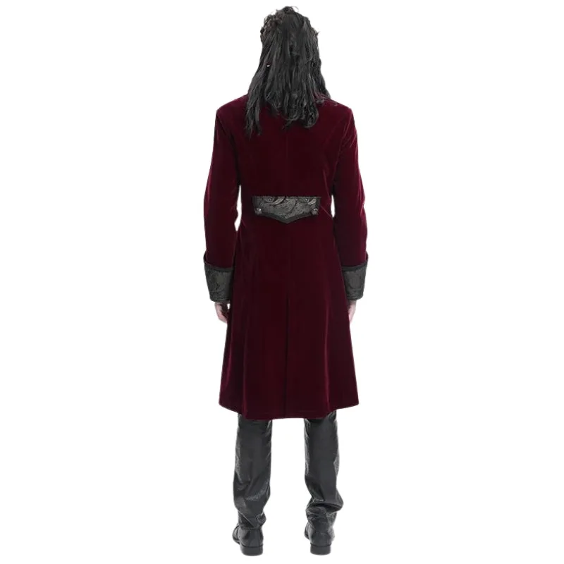 Vue 6 — Manteau Steampunk Redingote Homme