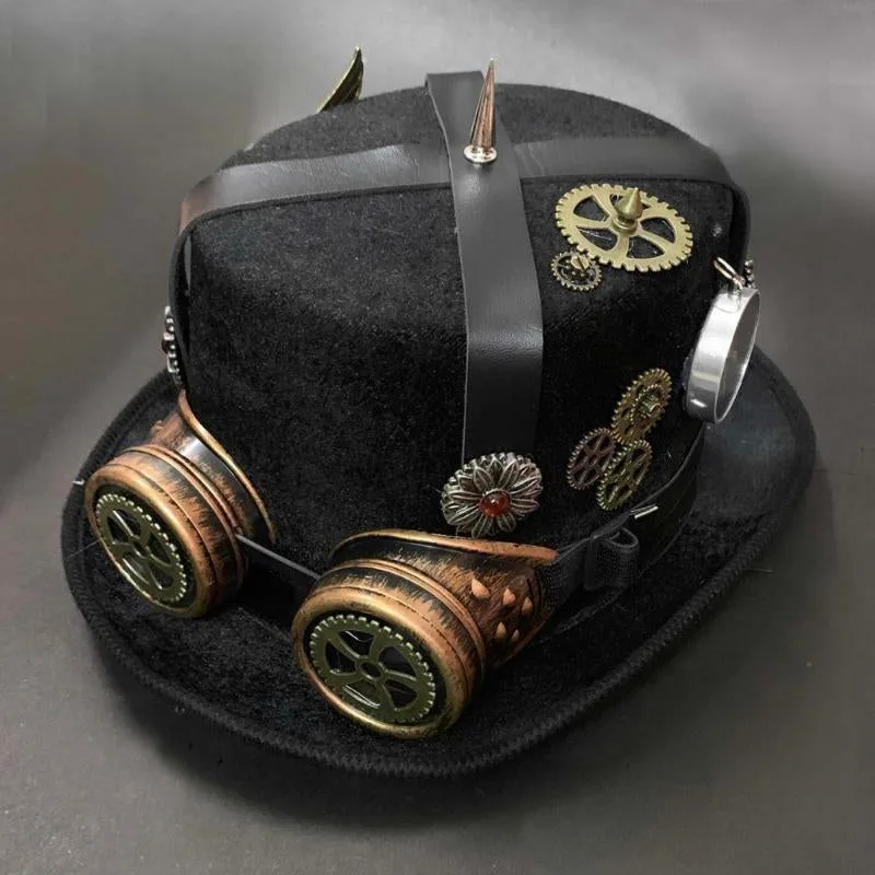 Vue 3 — Chapeau Steampunk Customisé