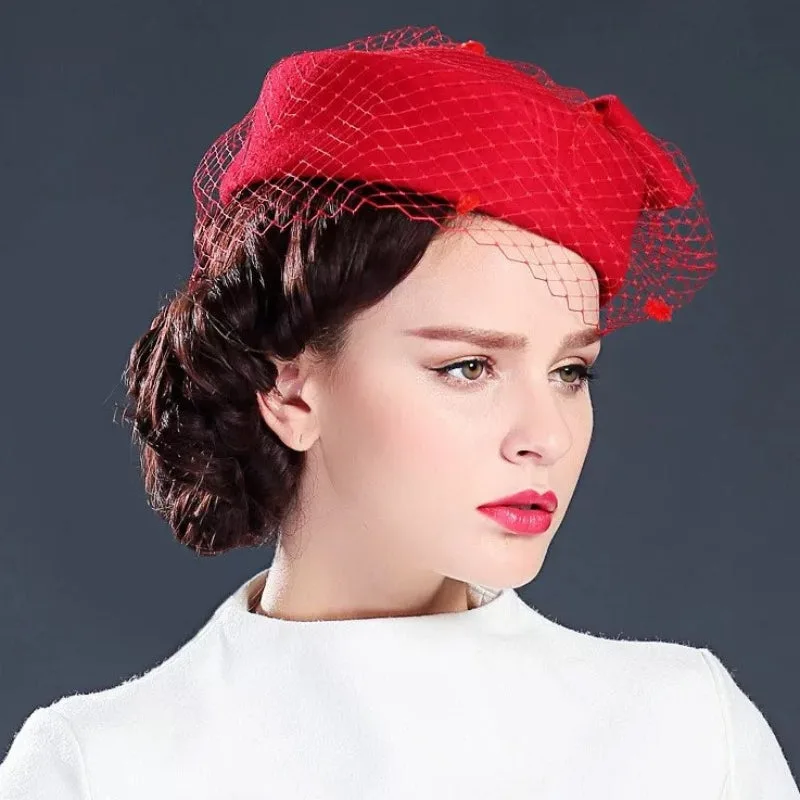 Vue 6 — Chapeau Steampunk à Voilette