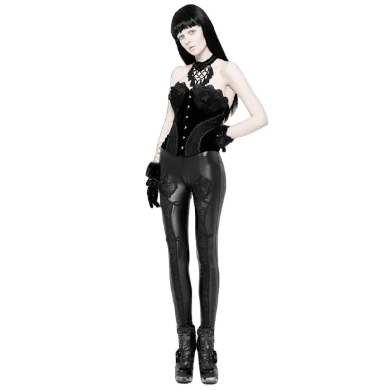 Vue 3 — Legging Gothique Victorien