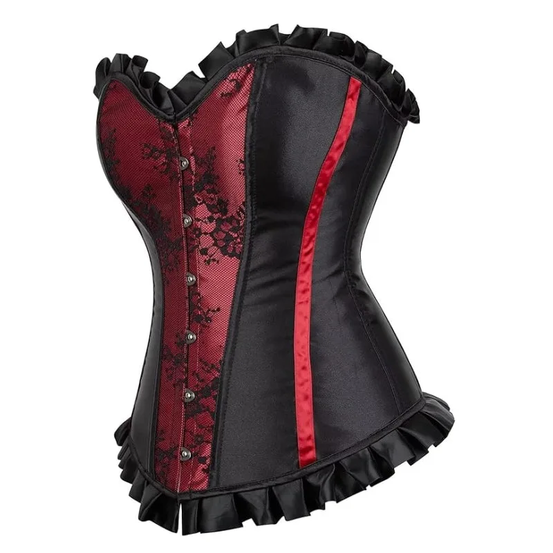 Vue 2 — Corset Epoque Victorienne XXL