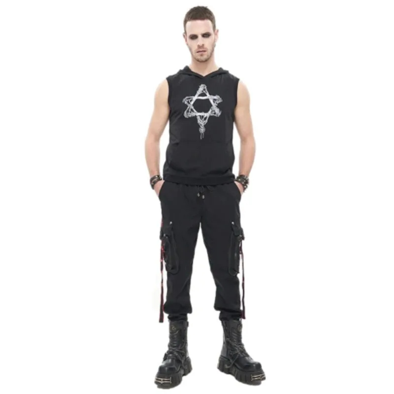 Pantalon Cargo Rock Métal