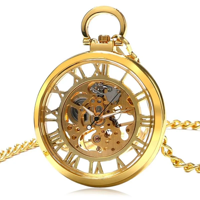 Vue 3 — Montre à Gousset Steampunk Transparente