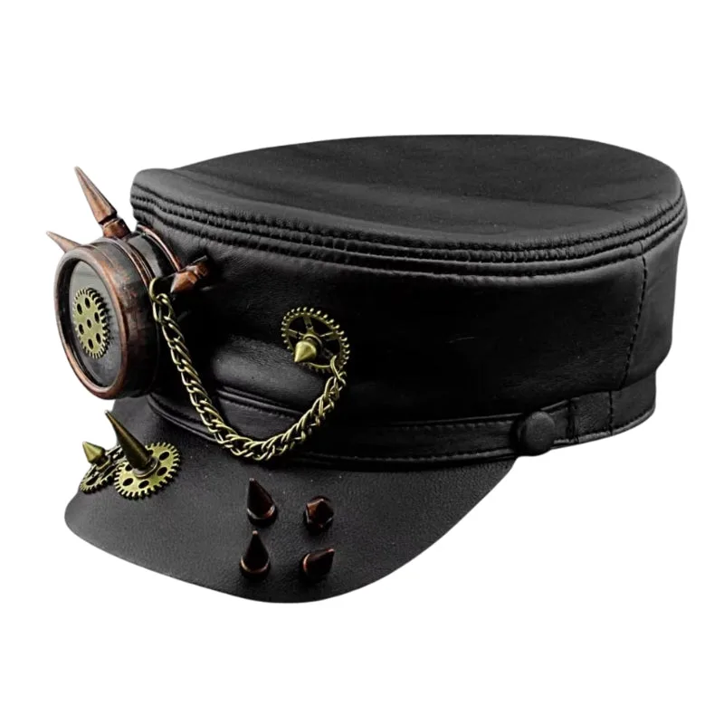 Vue 2 — Chapeau Militaire Steampunk