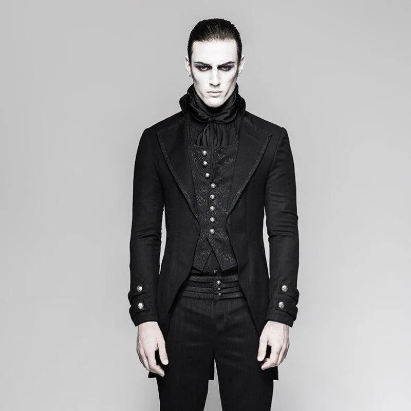 Vue 3 — Veste Steampunk Gothique