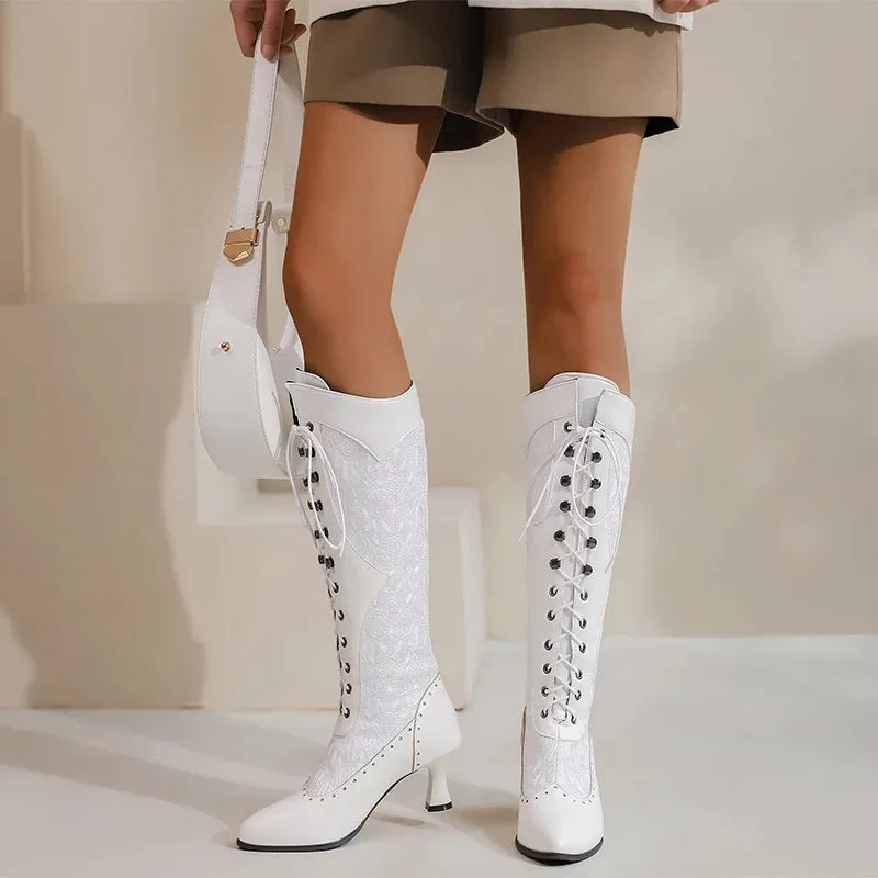 Vue 8 — Bottes Steampunk Victoriennes