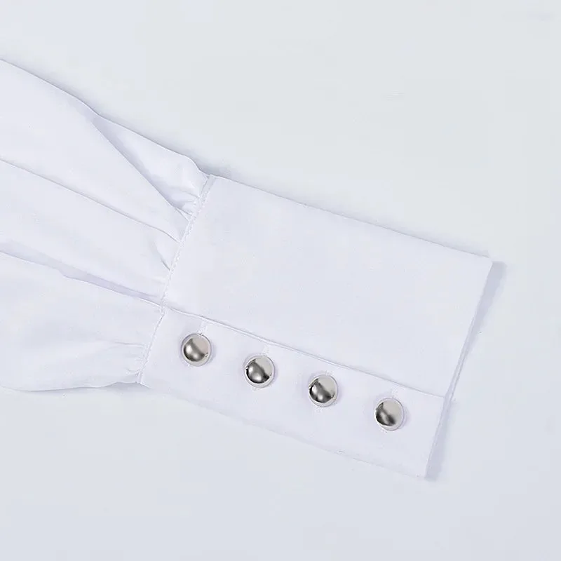 Vue 4 — Chemisier Victorien Femme