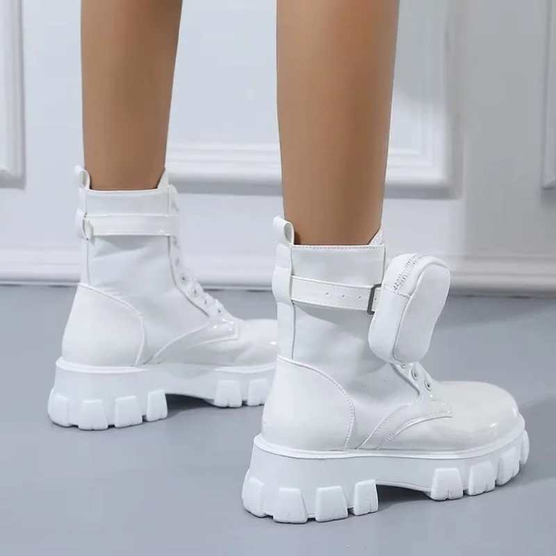 Vue 5 — Bottines Punk Femme