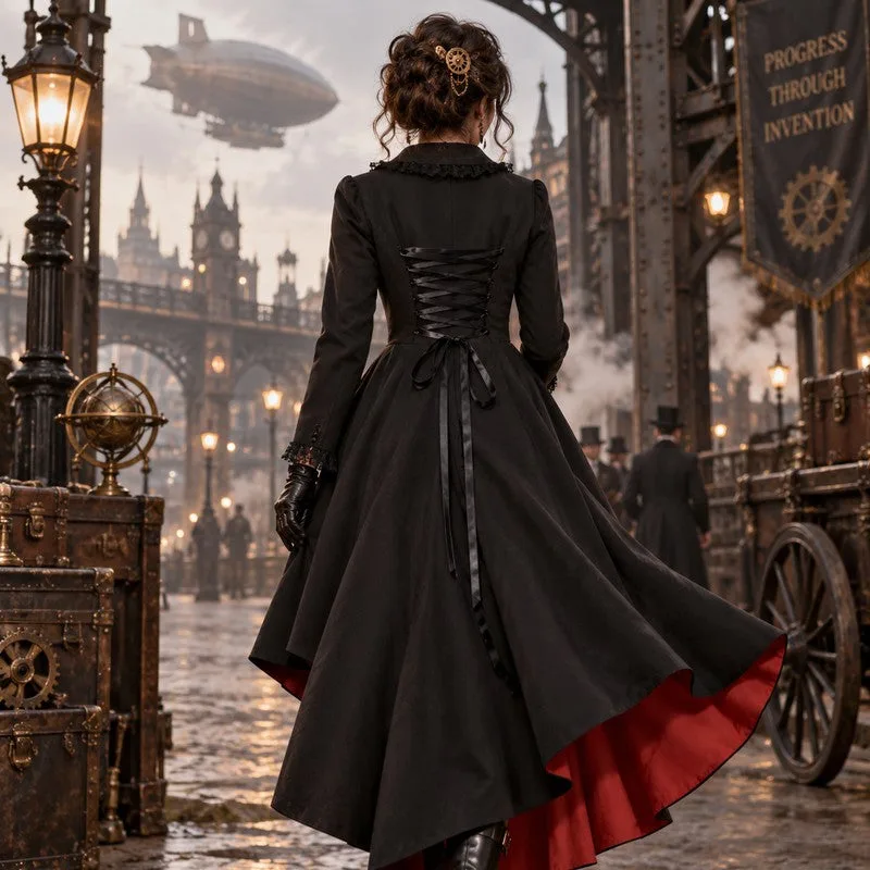 Vue 8 — Veste Style Victorien Femme