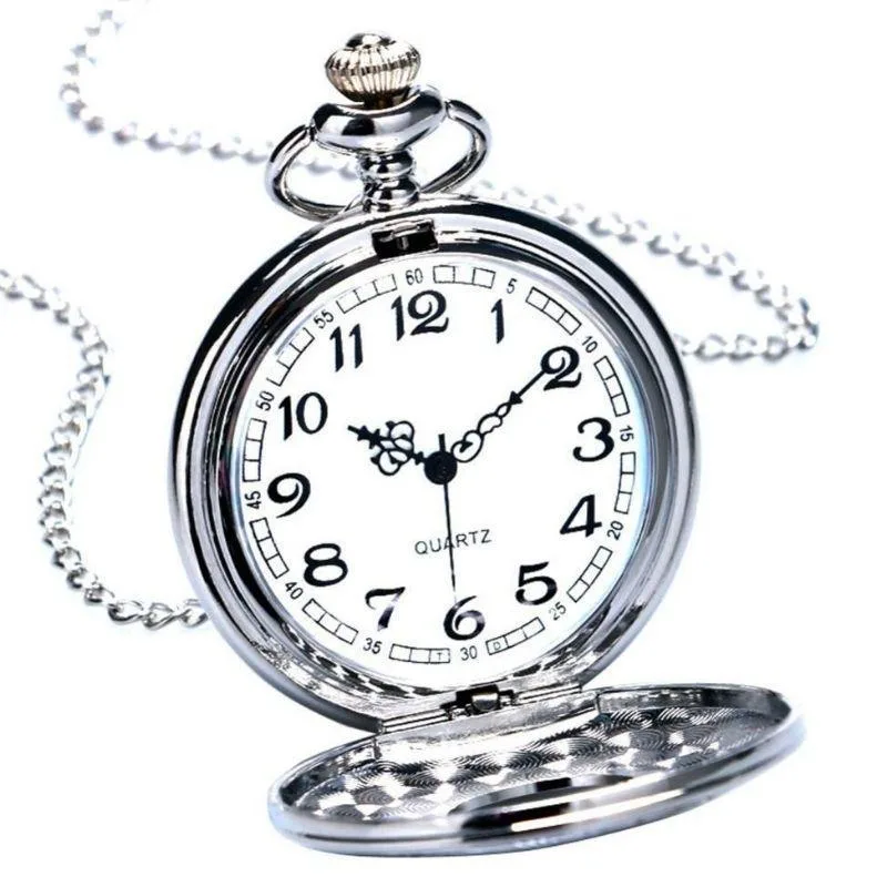 Vue 2 — Montre à Gousset Femme Argent Ancienne