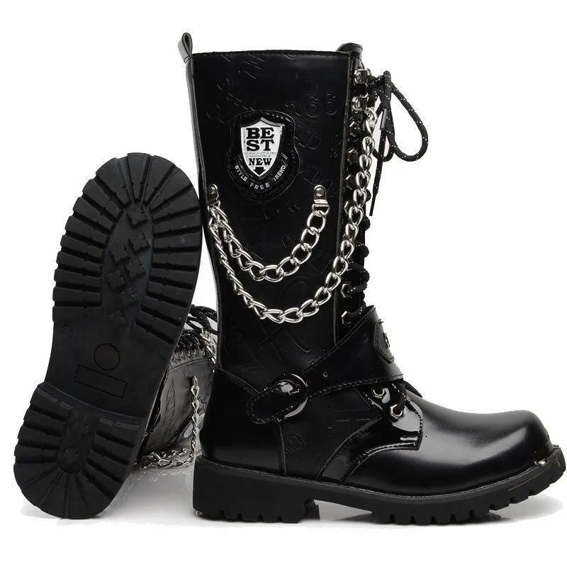 Vue 4 — Bottes Steampunk Montantes