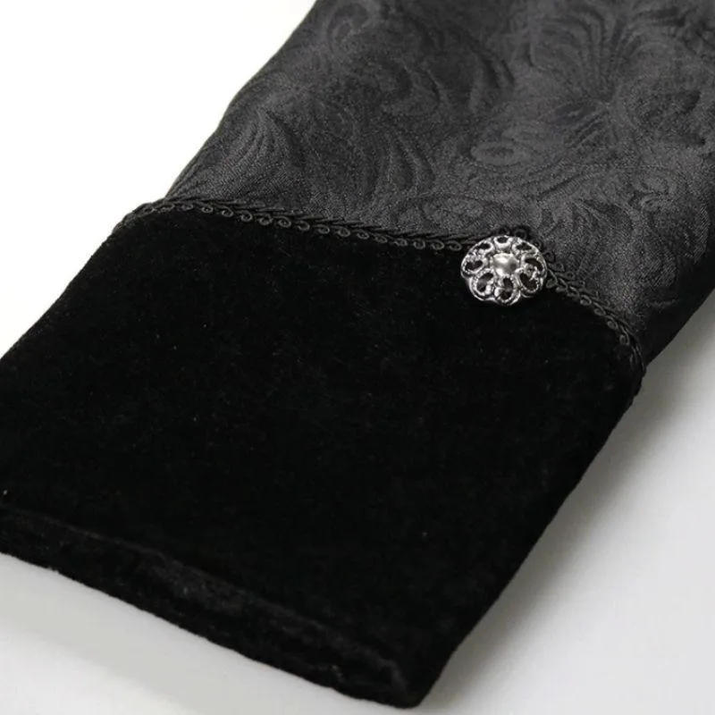 Vue 4 — Veste Steampunk Gothique en Queue de Pie