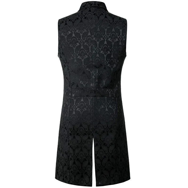 Vue 2 — Gilet Sans Manche Long Gothique Homme
