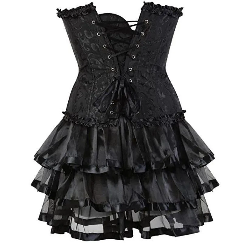 Vue 3 — Robe Steampunk Courte