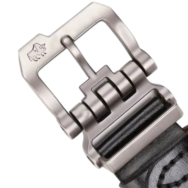 Vue 4 — Ceinture Cuir Steampunk pour Homme