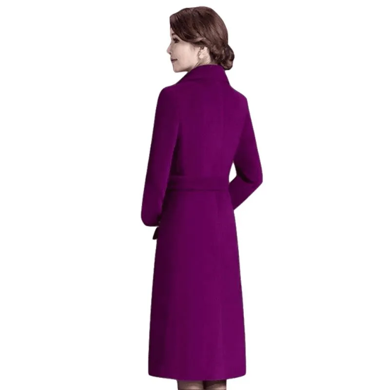 Vue 5 — Manteau Long Femme Vintage