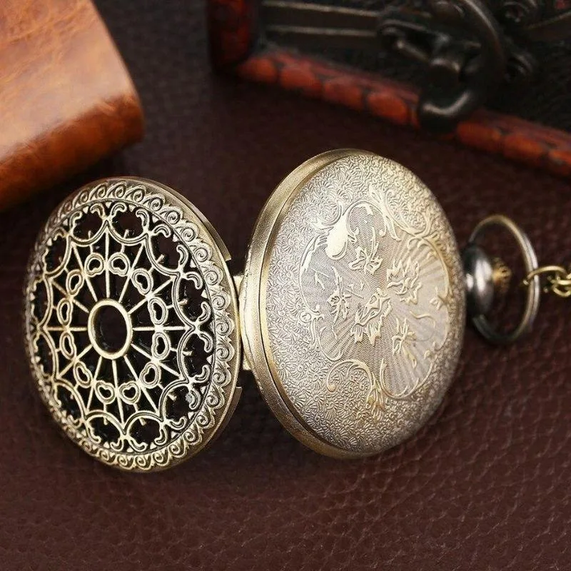 Vue 4 — Montre Pendentif Femme Vintage