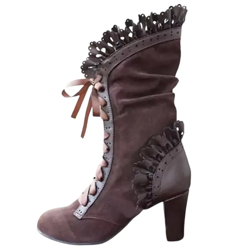 Vue 11 — Bottines Steampunk Victoriennes