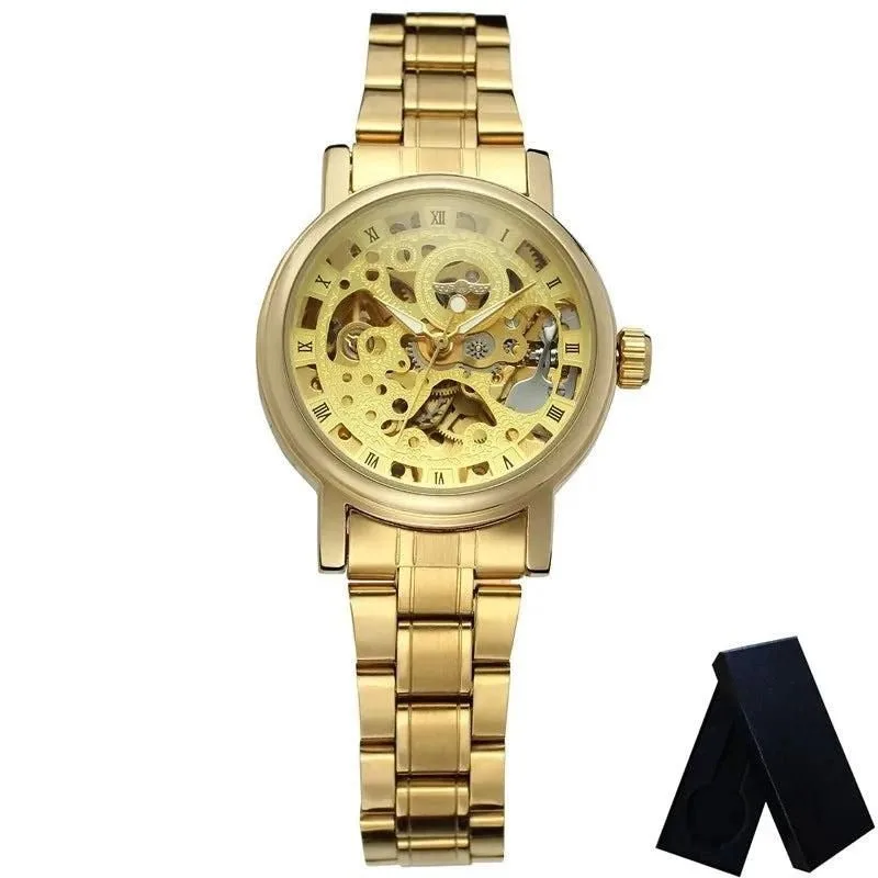 Vue 3 — Montre Femme Squelette Apparent