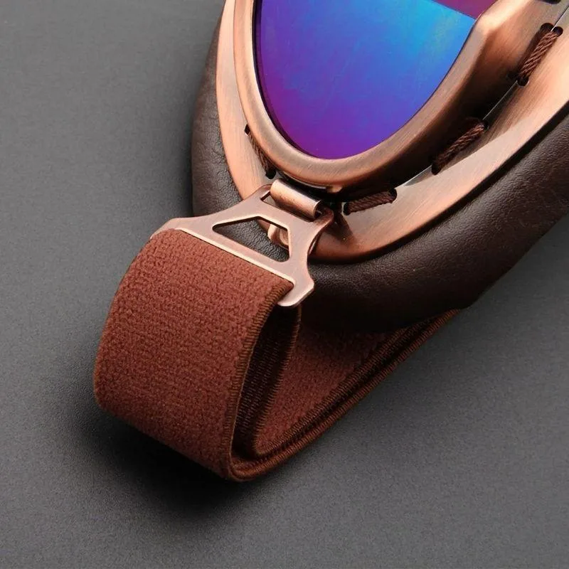 Vue 10 — Lunettes Aviateur Steampunk
