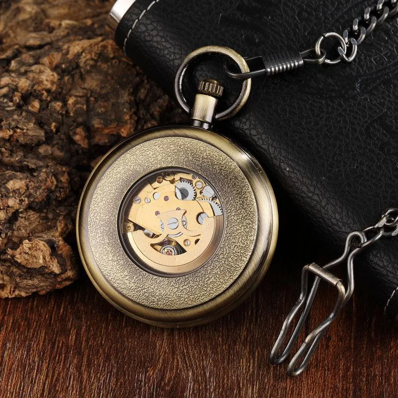 Vue 2 — Montre à Gousset Steampunk Poche