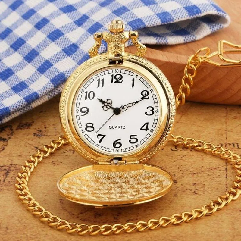 Vue 3 — Montre à Gousset Steampunk Bateau