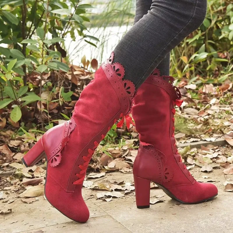 Vue 6 — Bottines Steampunk Victoriennes