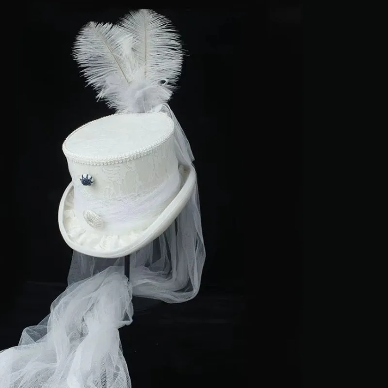 Vue 7 — Chapeau Steampunk Mariée
