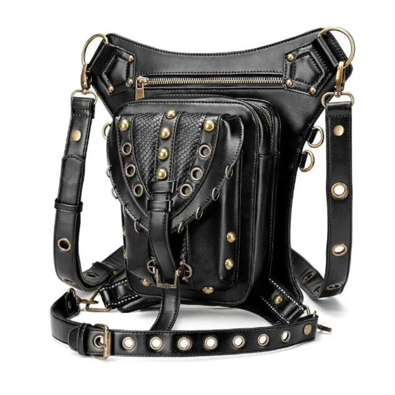 Vue 4 — Sacoche de Cuisse Steampunk