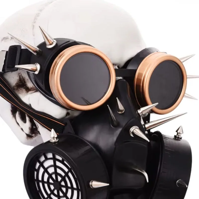Vue 3 — Masque à Gaz Steampunk homme
