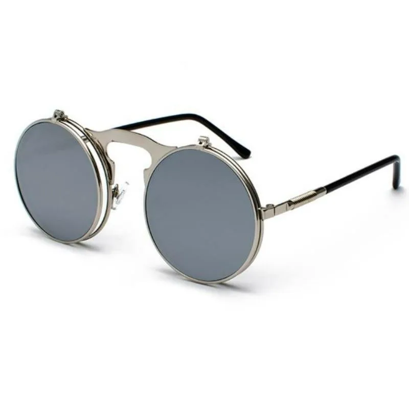 Vue 6 — Lunettes de Soleil Vintage Flip Up
