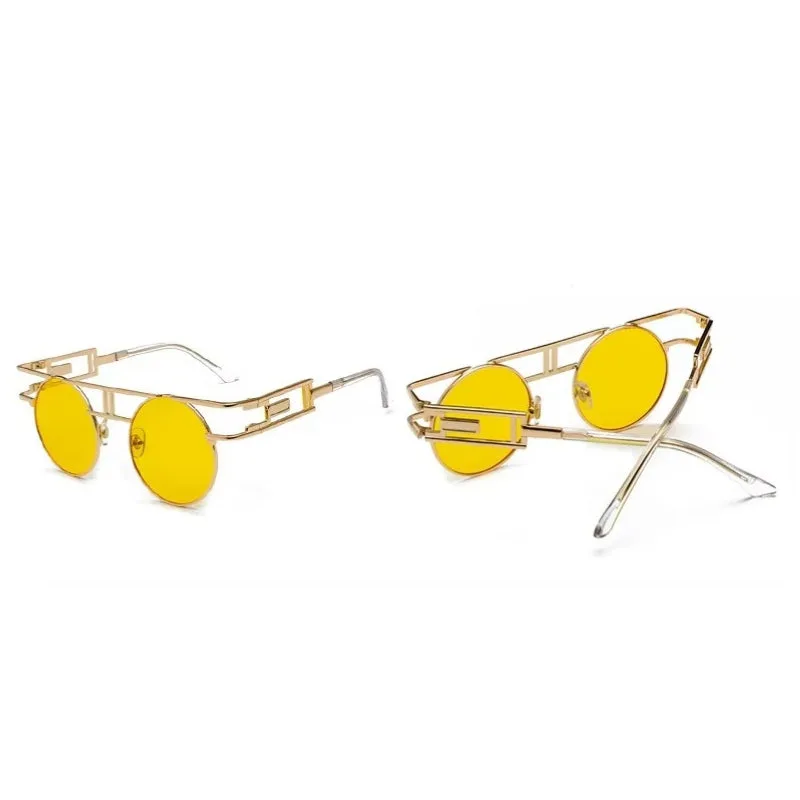 Vue 4 — Lunettes de Soleil Steampunk Barre Droite