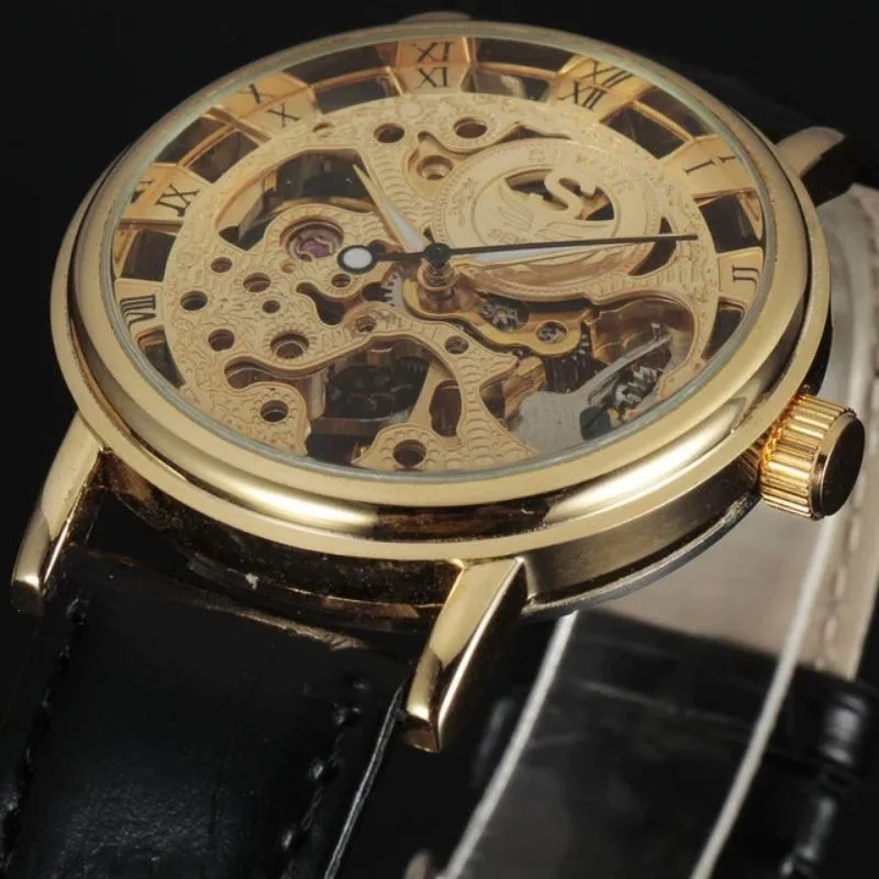 Vue 5 — Montre Skeleton Homme