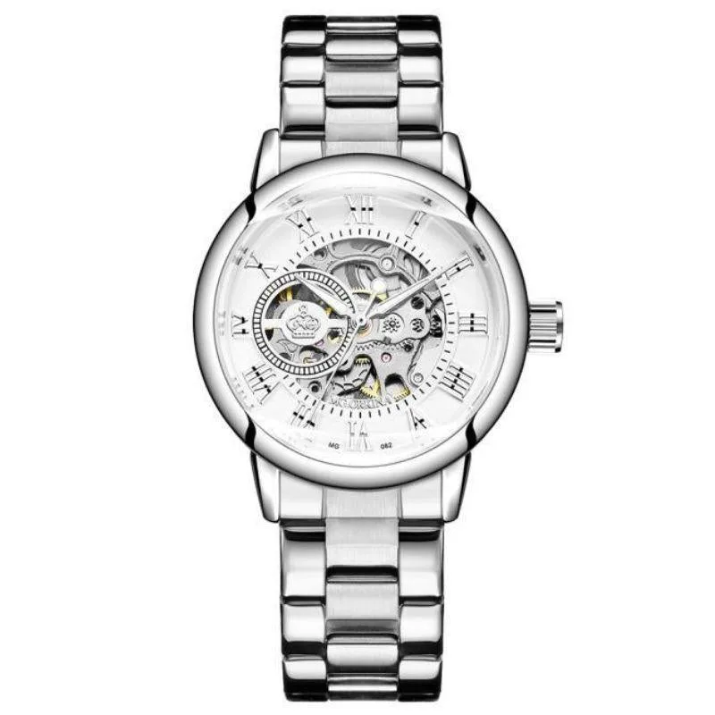 Vue 4 — Montre Squelette Femme Automatique
