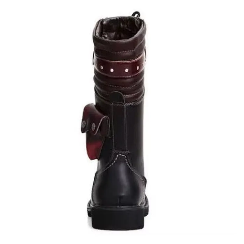 Vue 10 — Bottes Style Steampunk Homme