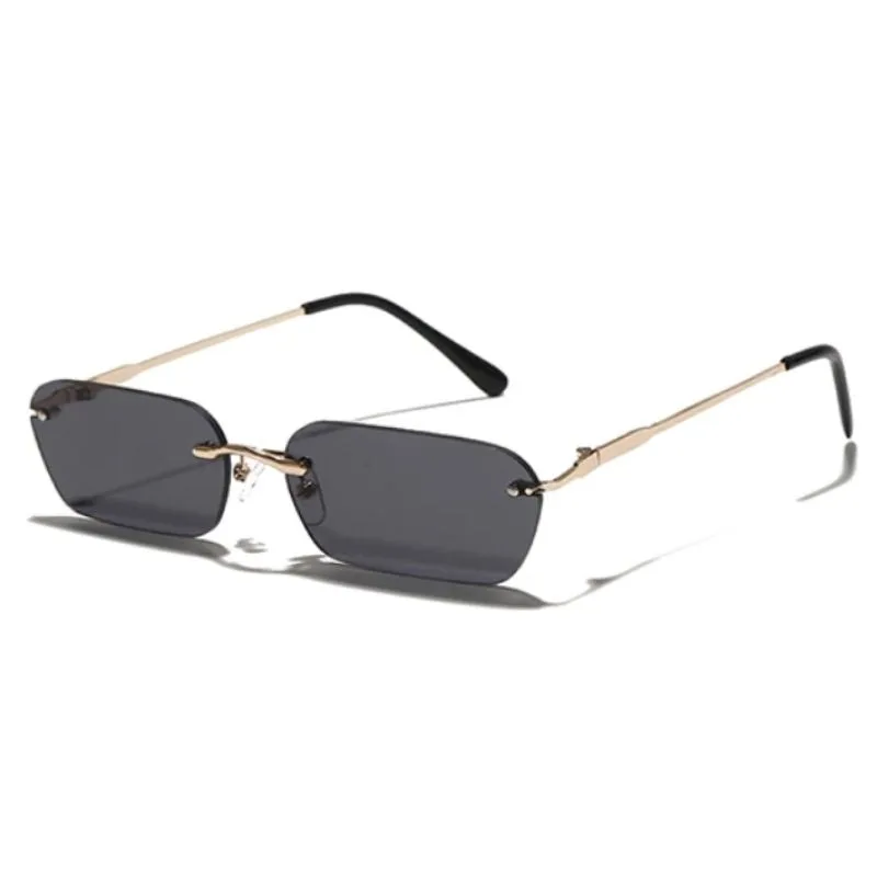 Vue 5 — Lunettes de Soleil Steampunk Rectangulaires
