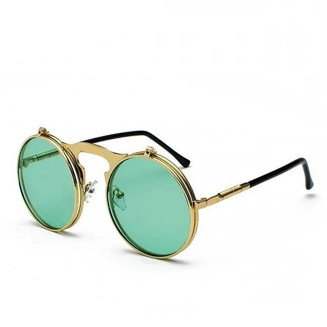 Vue 8 — Lunettes de Soleil Vintage Flip Up